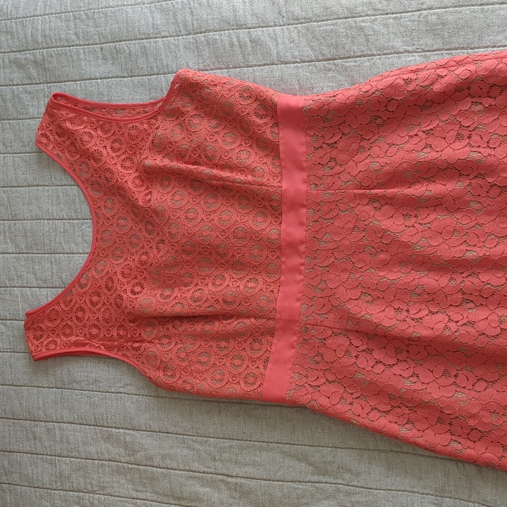 BCBG Coral Lace Dress Size 10